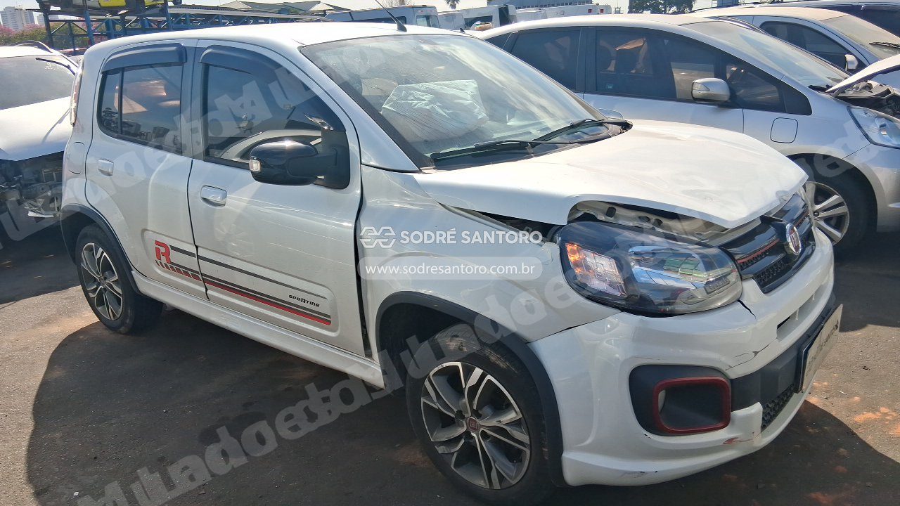 Fiat Uno Sporting Dl E 2017 em leilao em Brasil