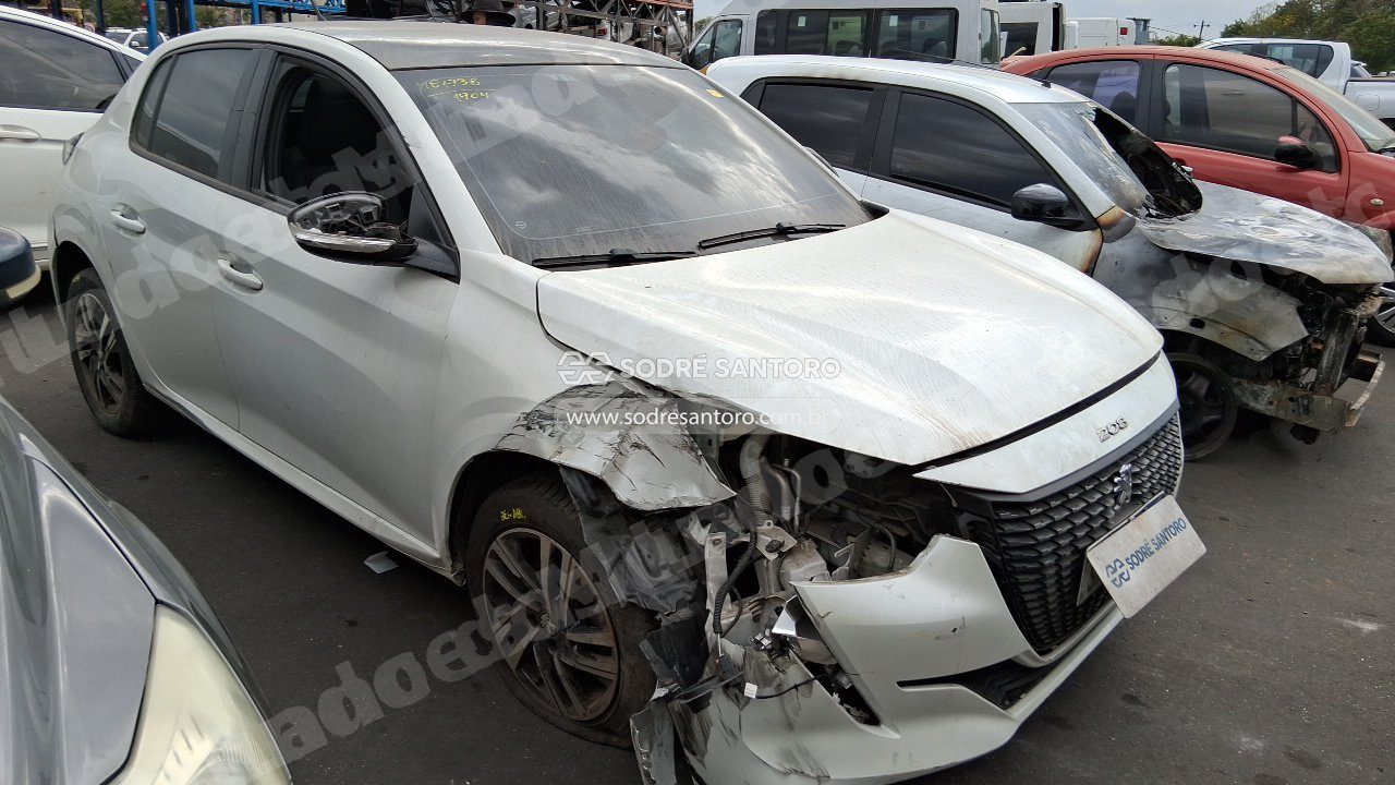 Peugeot 208 Allur T200 2024 em leilao em Brasil