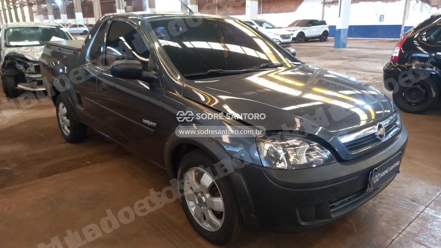 Chevrolet Montana Conquest 2009 em leilão em Sertãozinho/SP