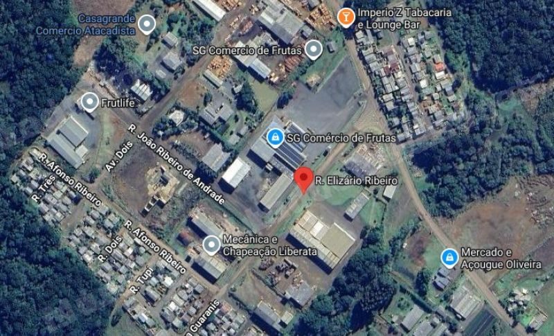 Terreno de 3765 m2 em leilao em Fraiburgo/SC