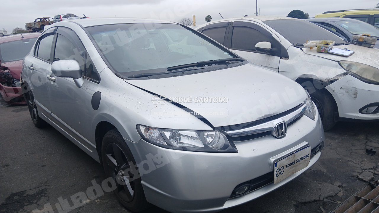 Honda Civic Lxs Flex 2007 em leilao em Brasil