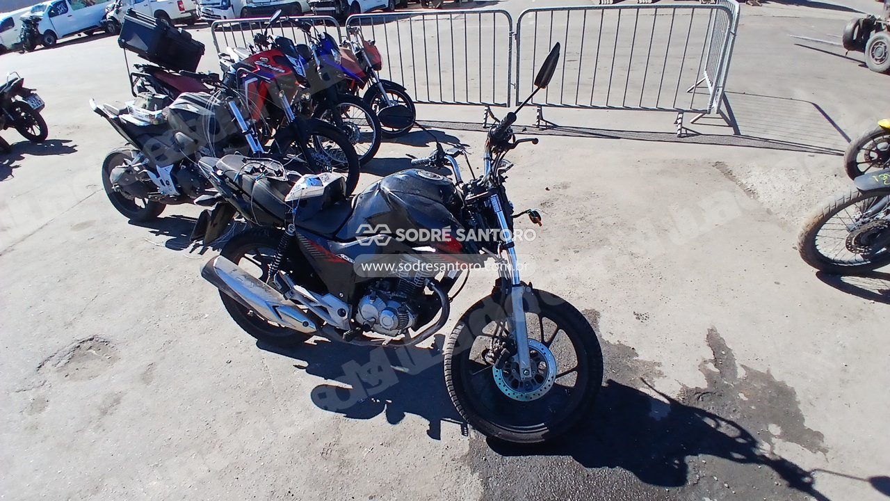Honda Cg 160 Fan 2021 em leilao em Brasil
