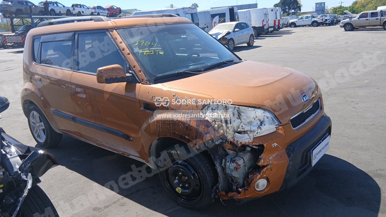 Kia Motors Soul Ex 1.6L 2010 em leilão em Brasil