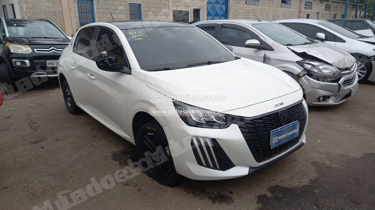 Peugeot 208 Style Mt 2026 em leilao em Monte Mor/SP