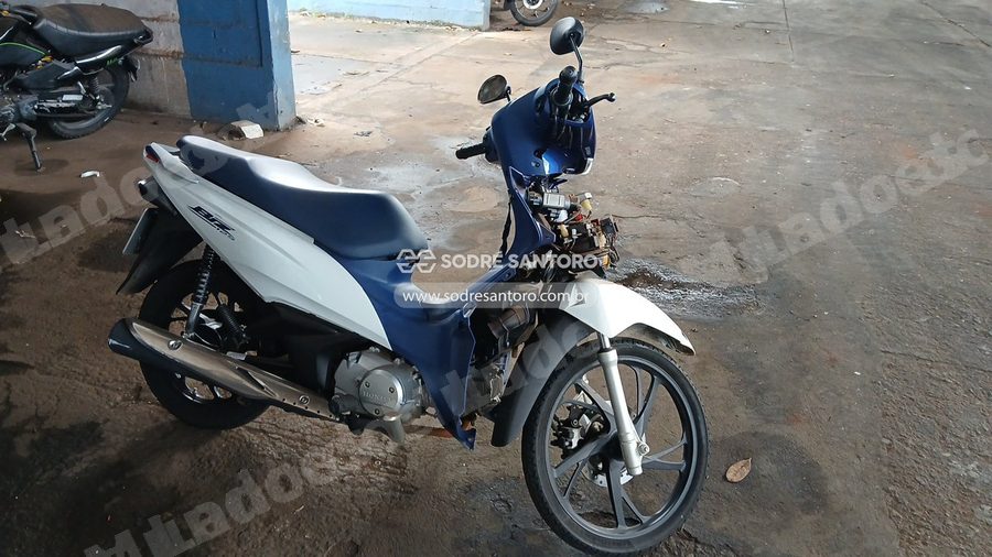 Honda Biz 125 2022 em leilão em Ribeirão Preto/SP