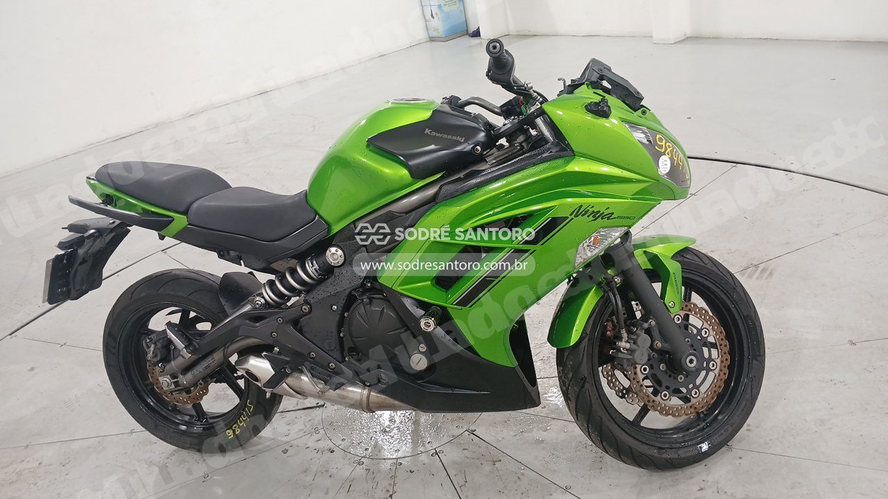 Kawasaki Ninja 650R Abs 2013 em leilão em Brasil