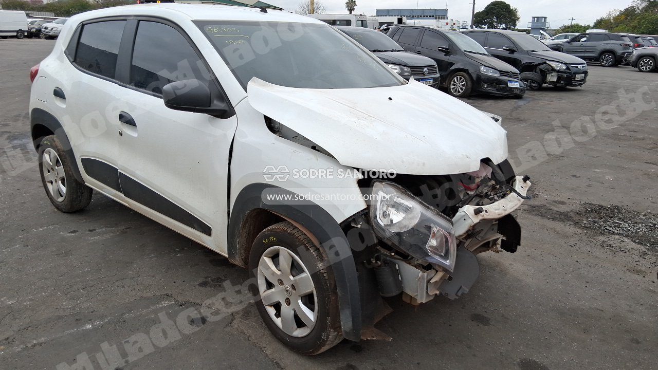 Renault Kwid Zen 10Mt 2019 em leilao em Brasil