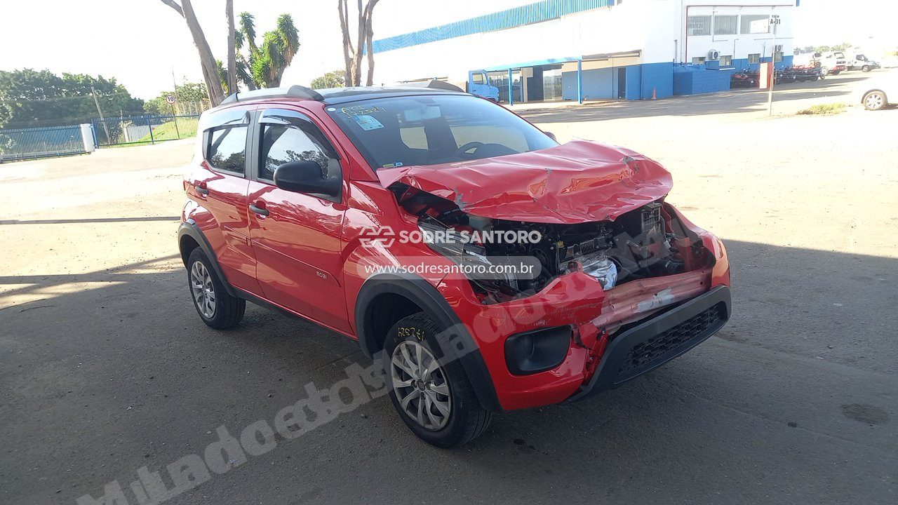 Fiat Mobi Like 2021 em leilao em Monte Mor/SP