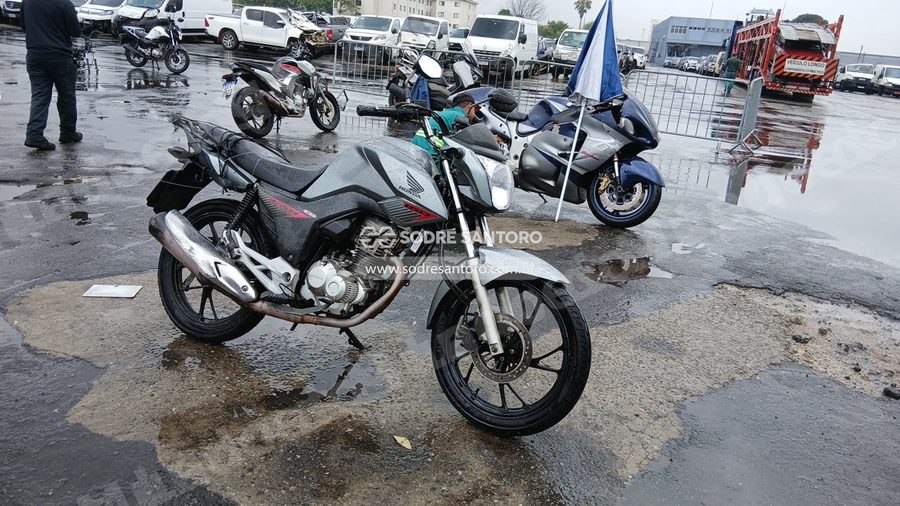 Honda Cg 160 Fan 2021 em leilão em Guarulhos/SP