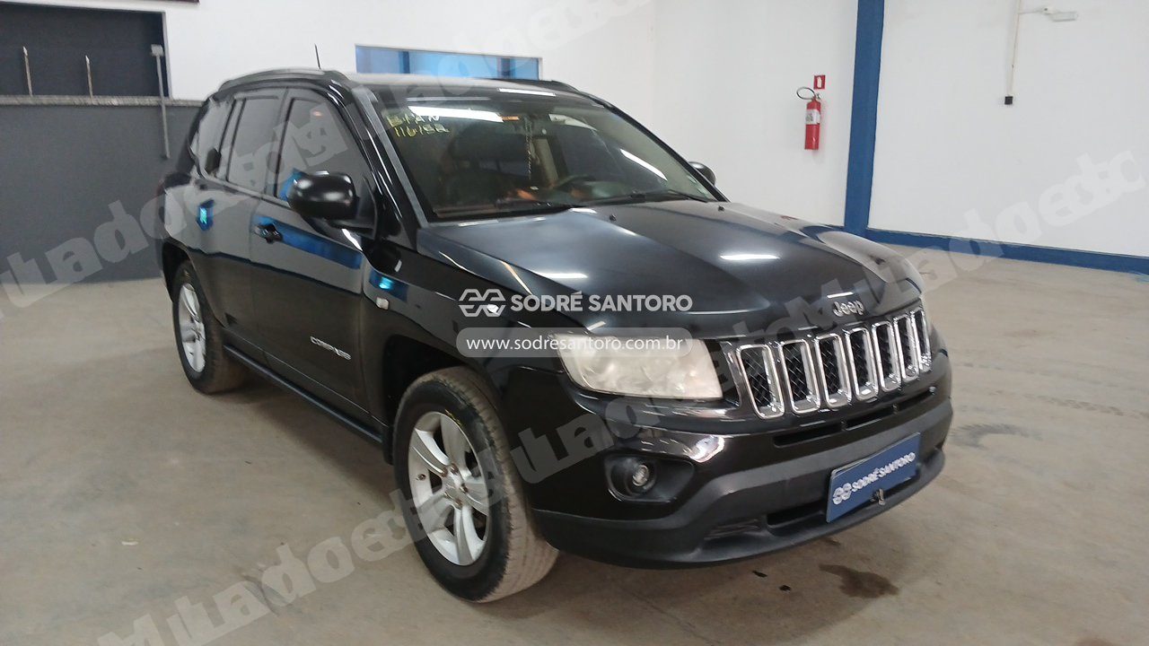 Jeep Compass Sport2.0L 2012 em leilão em São José dos Pinhais/PR