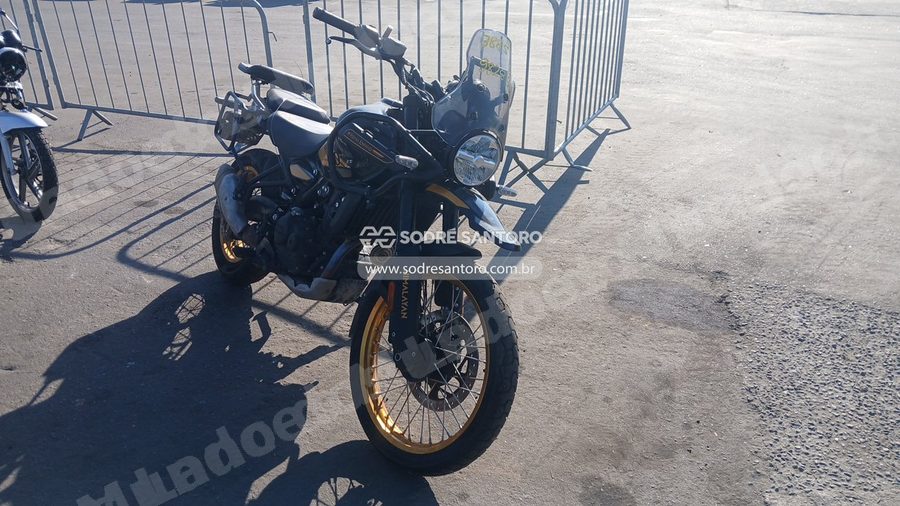 Royal Enfield Himalayan 2026 em leilão em Guarulhos/SP