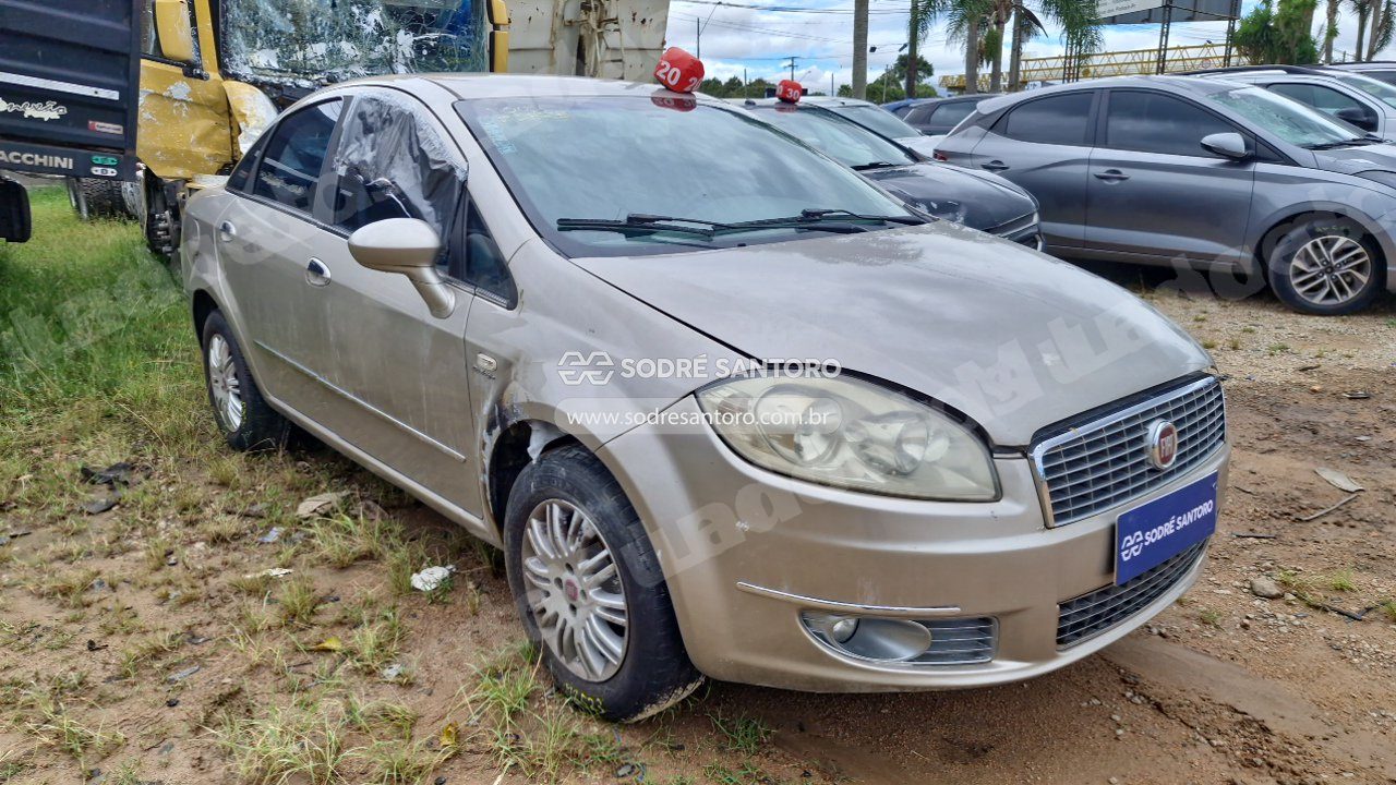 Fiat Linea Lx 1.9 Dual 2010 em leilao em São José dos Pinhais/PR