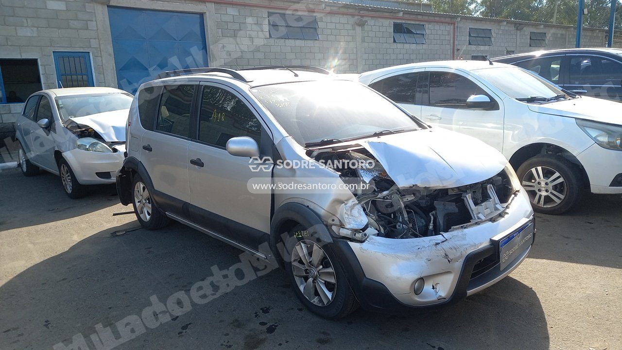 Nissan Livina Xgear 16Sl 2012 em leilao em Monte Mor/SP