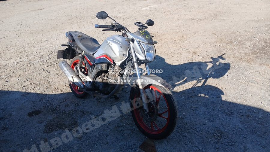 Honda Cg 160 Titan 2023 em leilão em Guarulhos/SP - Lote 2