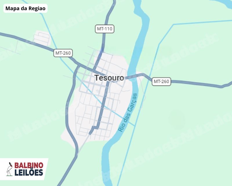 Casa de 300 m2 em leilao em Tesouro/MT