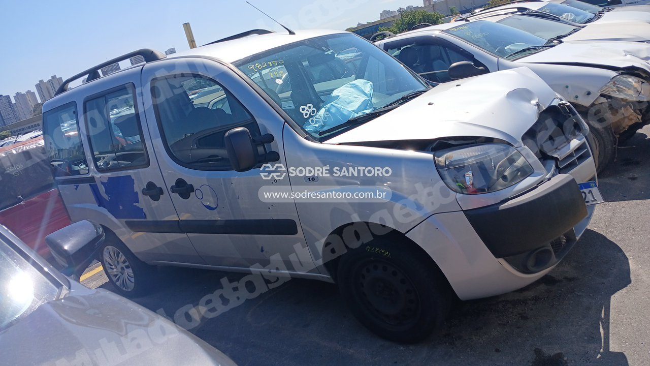 Fiat Doblo Essence 7L E 2019 em leilao em Guarulhos/SP
