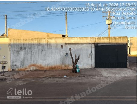 Casa de 40 m2 em leilão em Quirinópolis/GO
