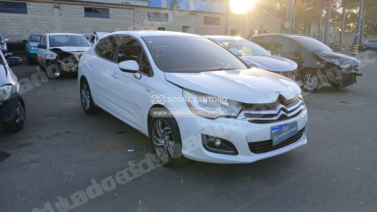 Citroen C4L A Thp Excl 2014 em leilao em Monte Mor/SP