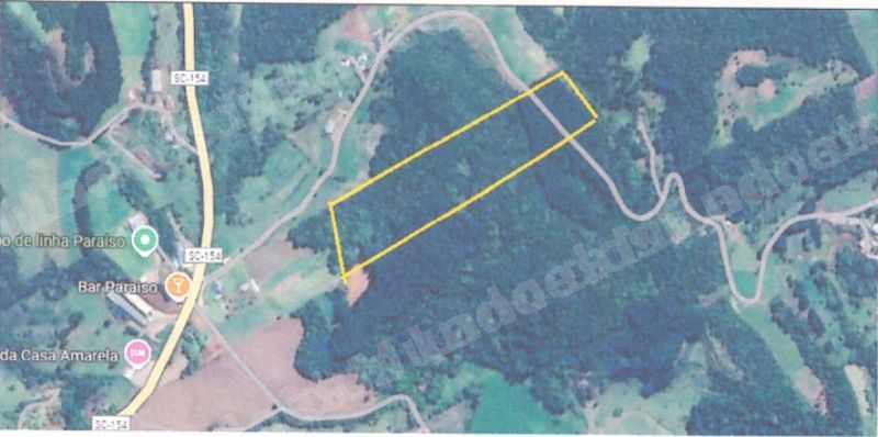 Terreno de 65382 m2 em leilao em Arabutã/SC