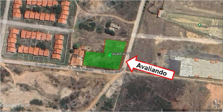 Terreno em leilão em Limoeiro do Norte/CE - Lote 1