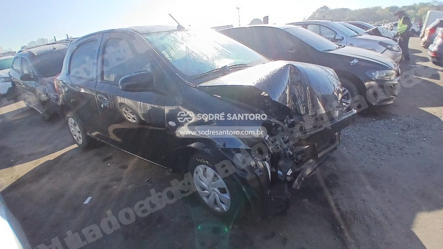Toyota Etios Hb X 13L Mt 2017 em leilão em Guarulhos/MT