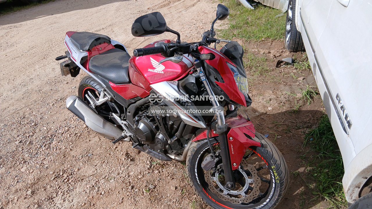 Honda Cb 500F 2019 em leilão em São José dos Pinhais/PR