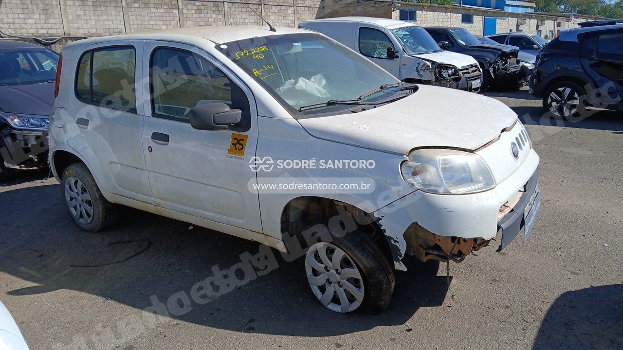 Fiat Uno Vivace 1.0 2014 em leilao em Monte Mor/SP