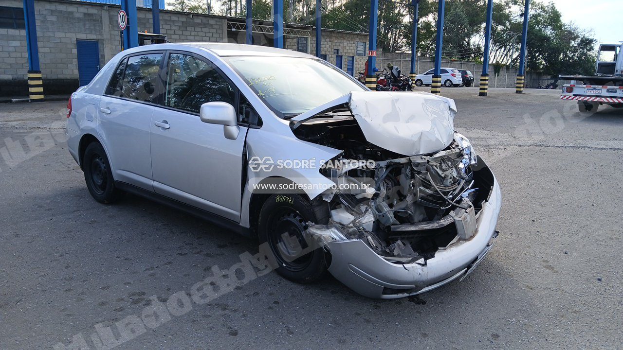Nissan Tiida Sedan 18F 2012 em leilao em Monte Mor/SP