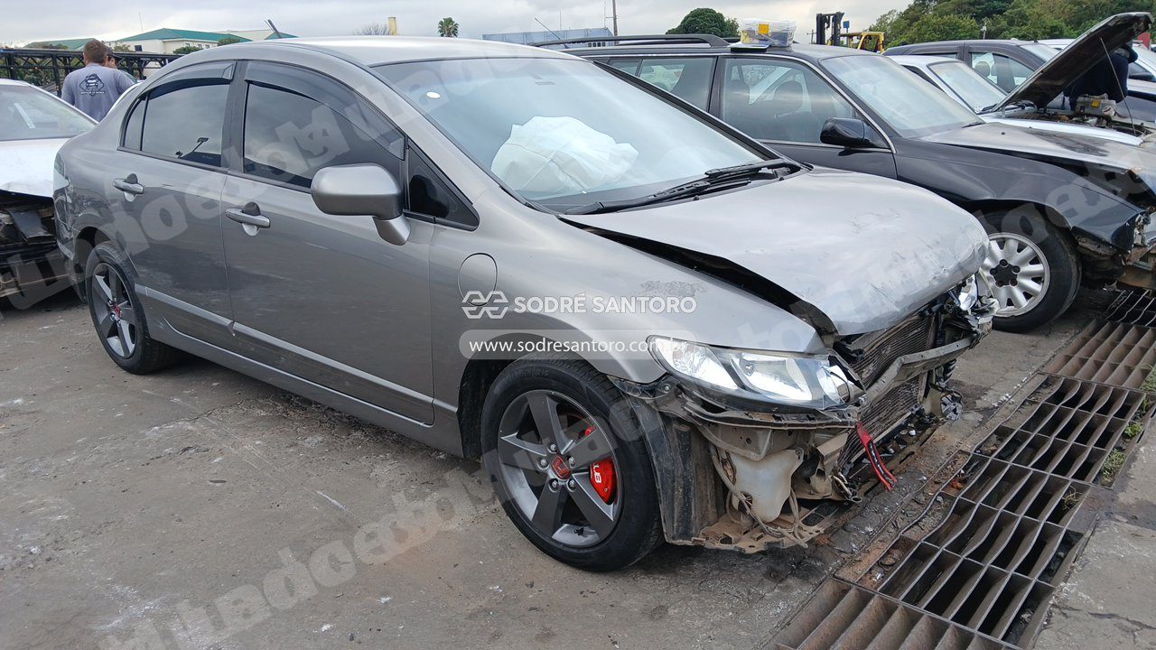 Honda Civic Lxs Flex 2009 em leilao em Brasil