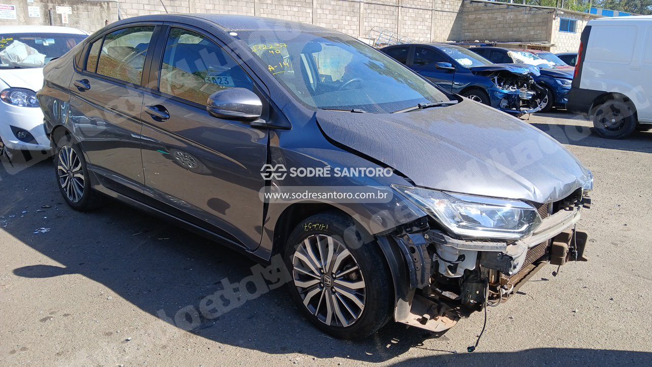Honda City Ex Cvt 2020 em leilao em Monte Mor/SP
