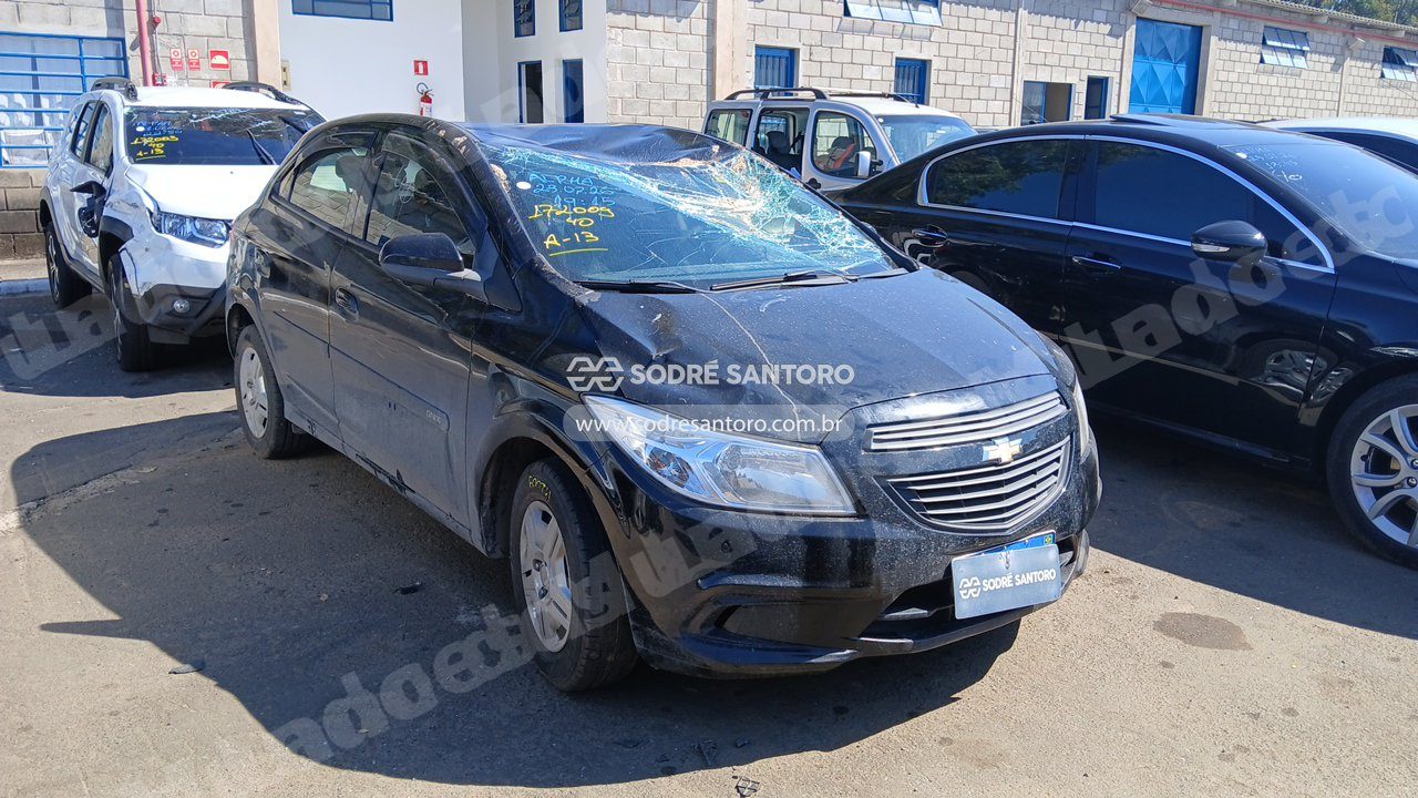 Chevrolet Onix 1.0Mt Ls 2016 em leilao em Monte Mor/SP