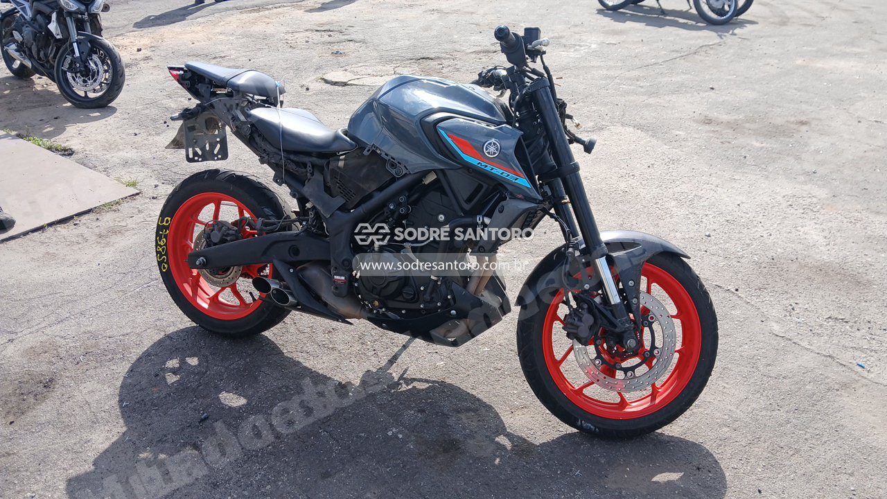 Yamaha Mt03 Abs 2022 em leilão em Brasil