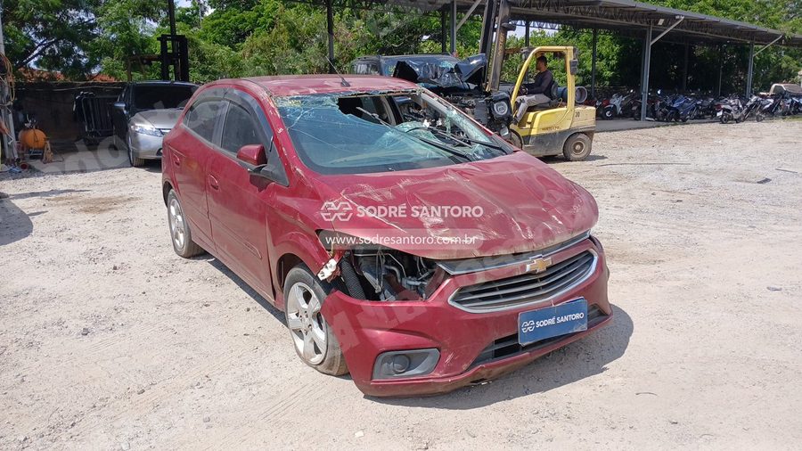 Chevrolet Onix 1.4Mt Lt 2019 em leilão em Guarulhos/SP