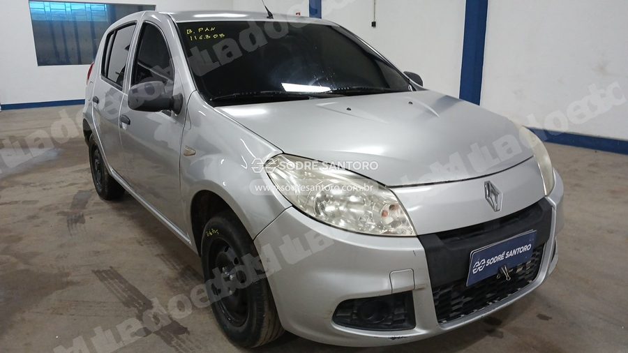 Renault Sandero Aut1016V 2013 em leilão em São José dos Pinhais/PR