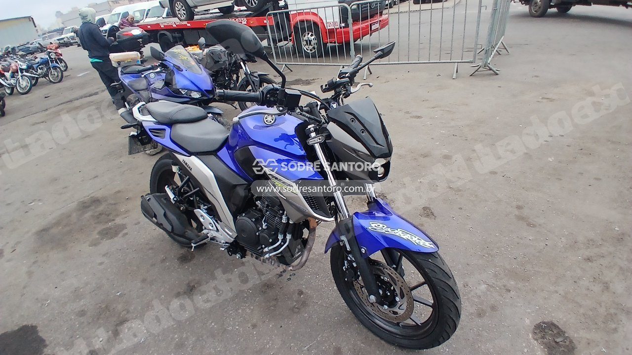 Yamaha Fz25 Fazer 2021 em leilao em Guarulhos/SP - Lote 1