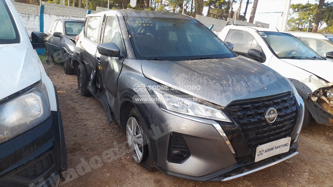 Nissan Kicks Play Active 2025 em leilao em São José dos Pinhais/PR