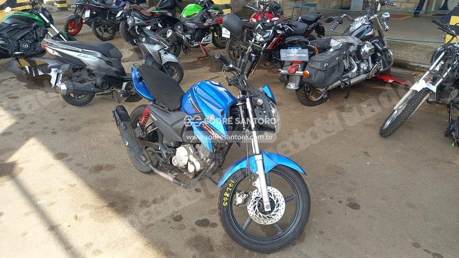 Yamaha Ys150 Fazer Sed 2015 em leilão em Monte Mor/SP