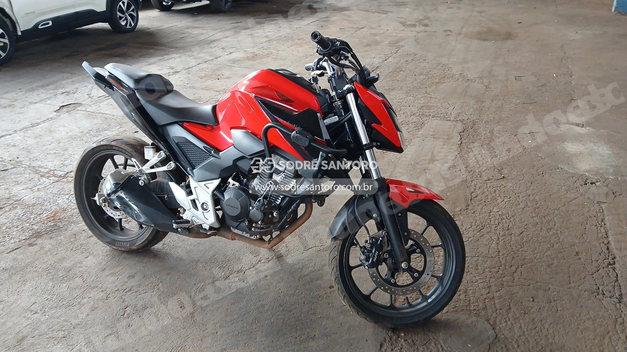 Honda Cb 300F Twister Cbs 2023 em leilão em Ribeirão Preto/SP
