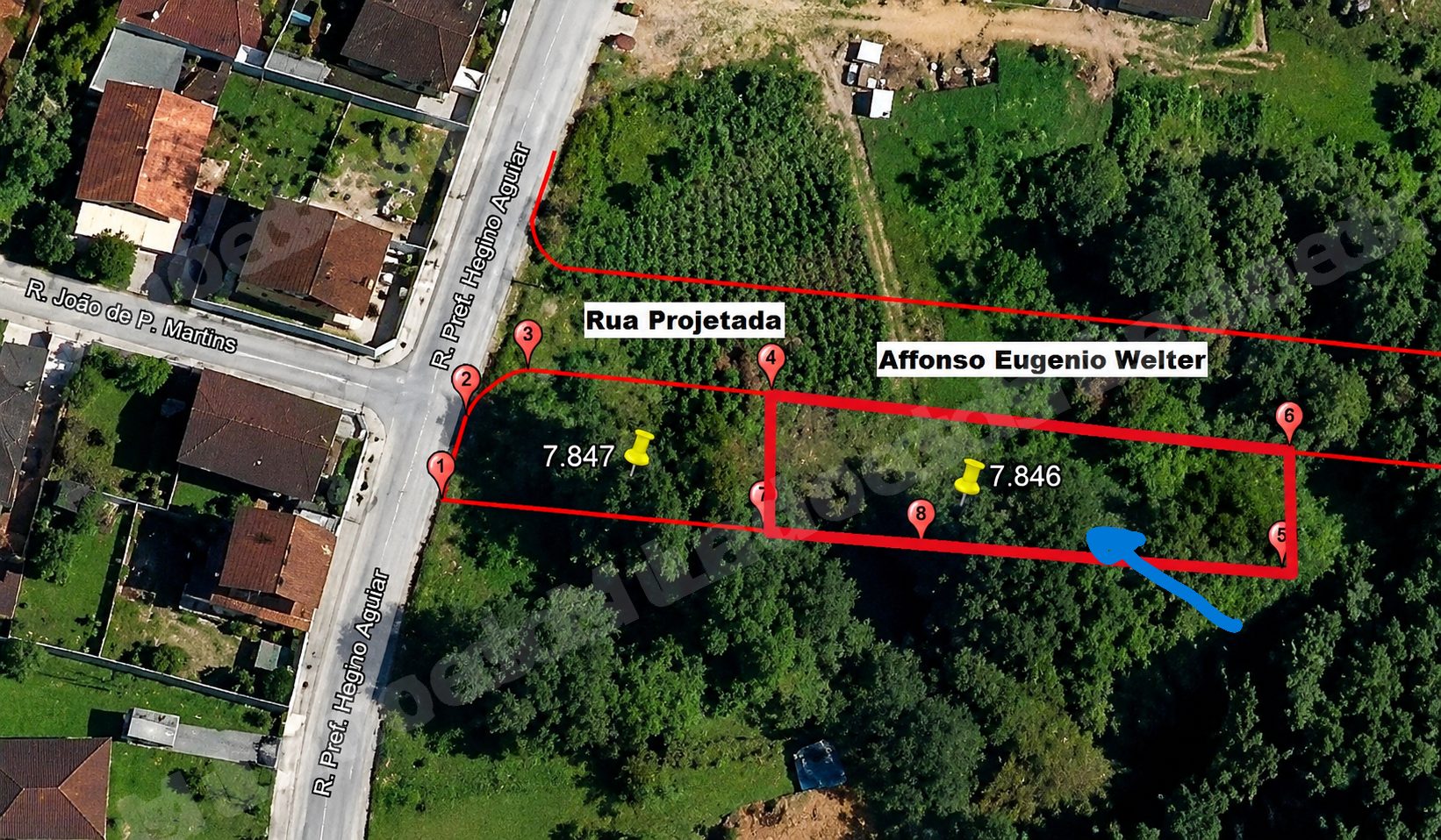 Terreno em leilao em Araquari/SC