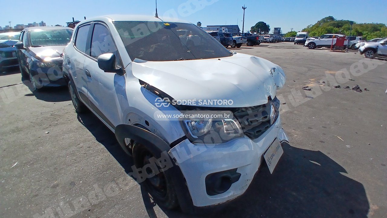 Renault Kwid Zen 10Mt 2021 em leilao em Brasil