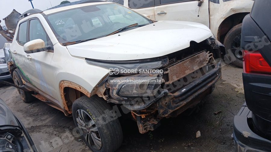 Fiat Toro Freed At9 4X4 2022 em leilão em Guarulhos/SP