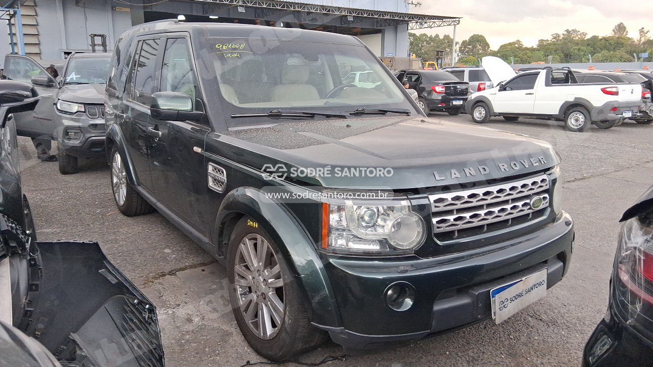 Land Rover Discovery 4 3.0 Se 2010 em leilao em Guarulhos/SE