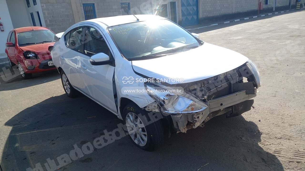 Nissan Versa 16Sv Cvt 2019 em leilão em Monte Mor/SP