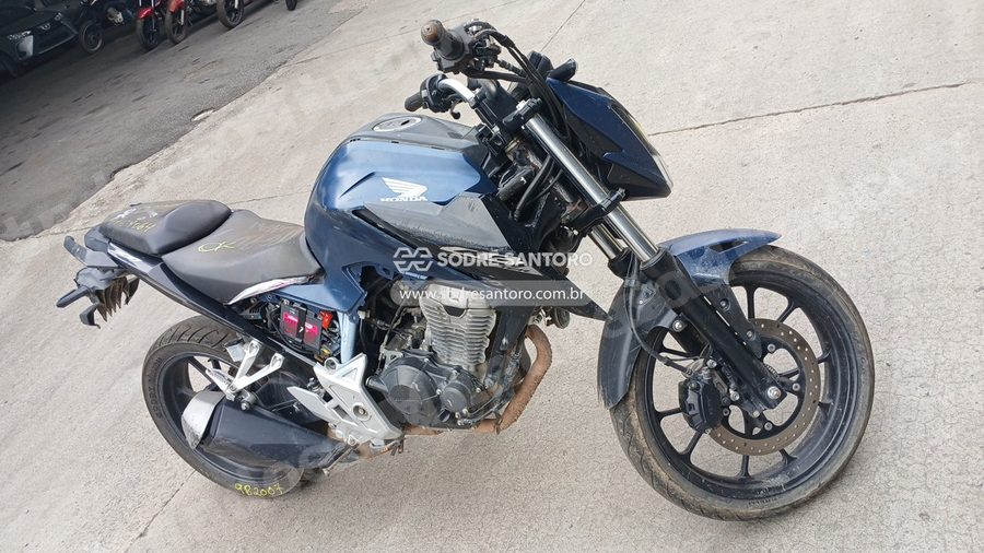 Honda Cb 300F Twister Abs 2025 em leilão em Guarulhos/SP