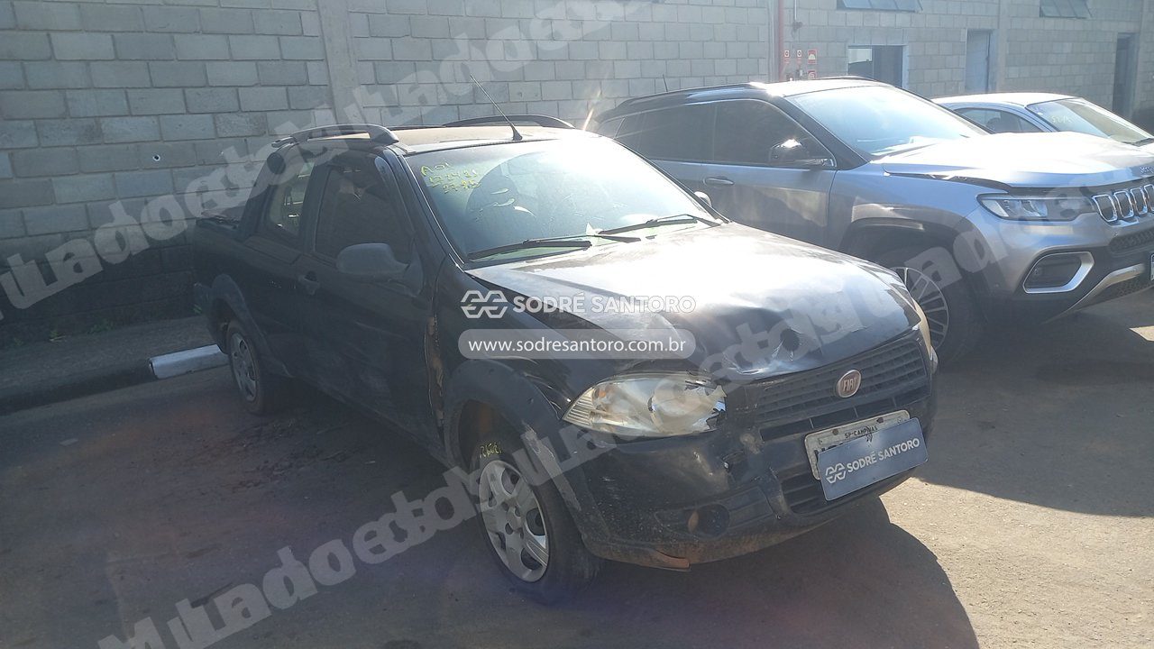 Fiat Strada Working Cd 2011 em leilao em Monte Mor/SP