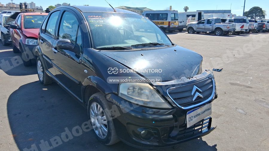 Citroen C3 Exc 16 A Flex 2009 em leilão em Guarulhos/SP