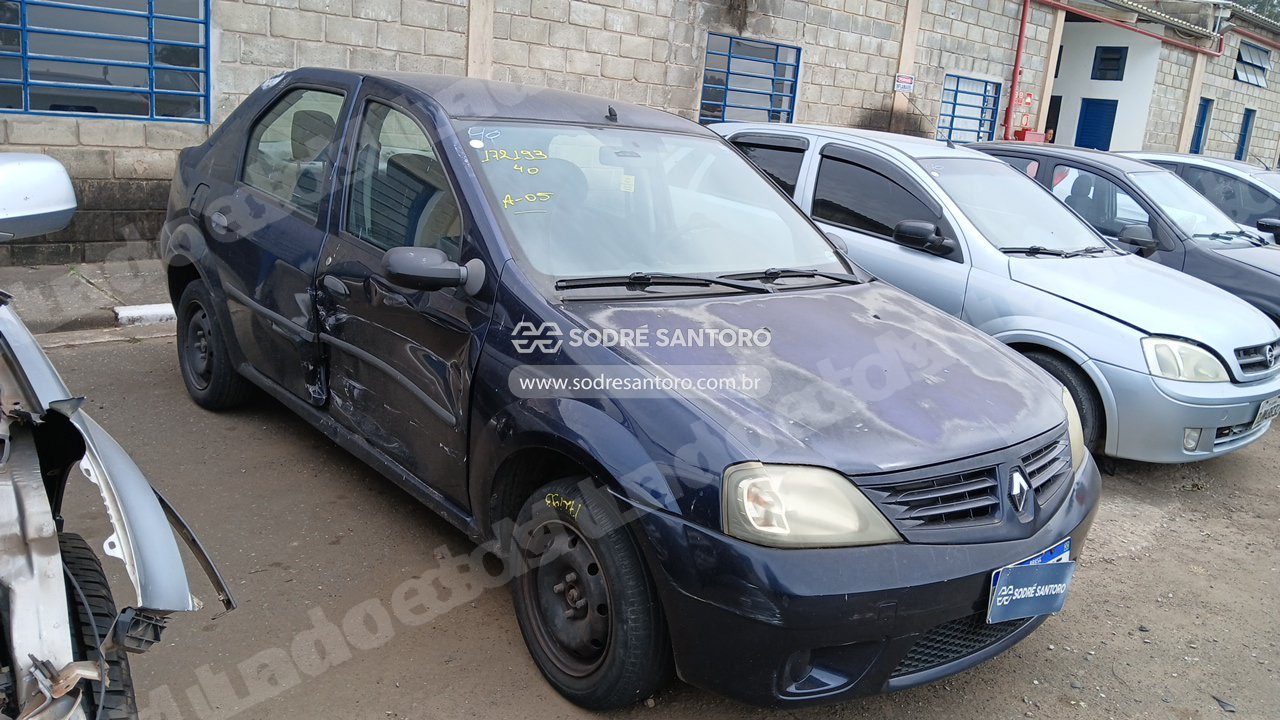 Renault Logan Aut 1016V 2008 em leilao em Monte Mor/SP