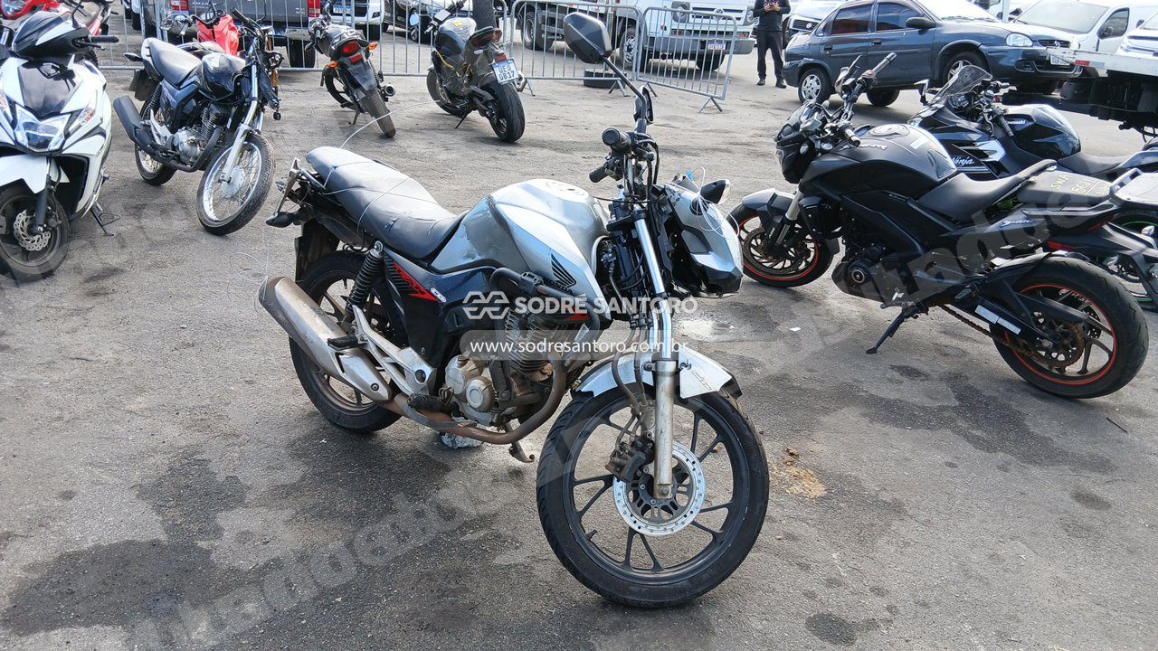 Honda Cg 160 Fan 2021 em leilao em Brasil