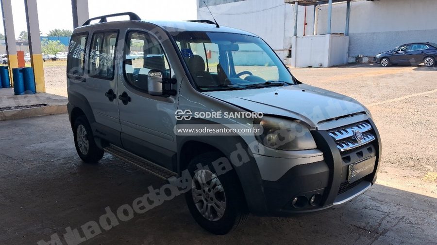 Fiat Doblo Adv 1.8 Flex 2012 em leilão em Bauru/SP