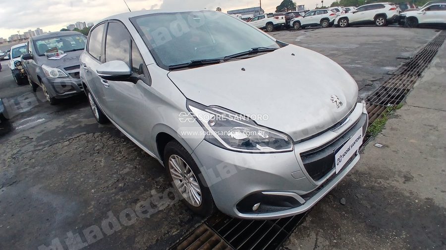 Peugeot 208 Active Pk At 2019 em leilão em Guarulhos/SP